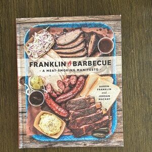 Blue and Brown Kitchen Cookbook for Barbecue Enthusiasts